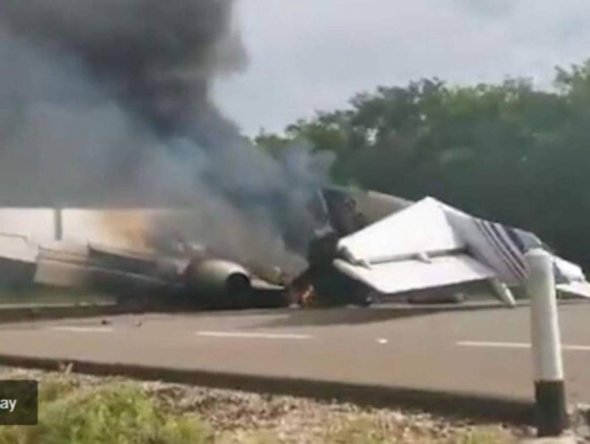 Cae avioneta vinculada a acciones ilícitas en el sur de Quintana Roo