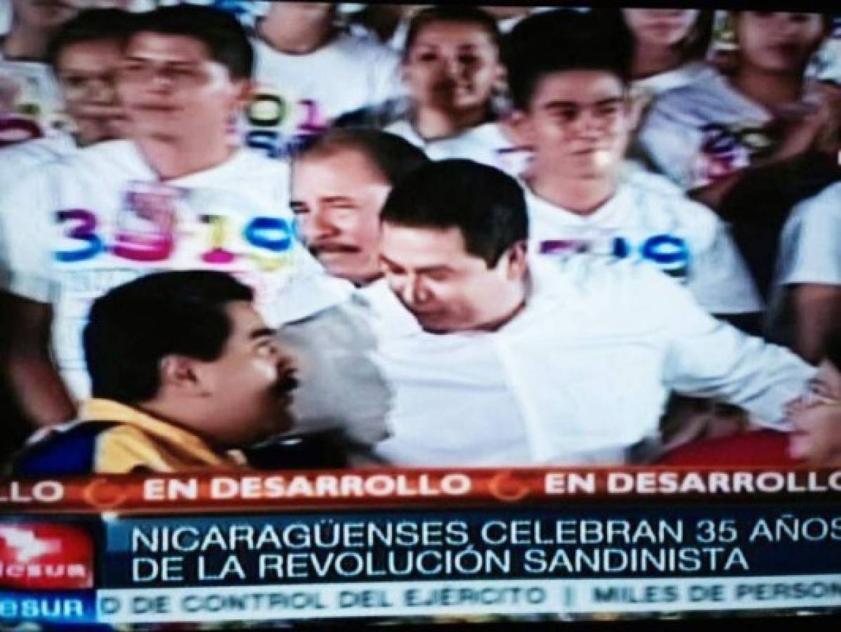Presidente de Honduras acompaña festejos de Revolución Sandinista
