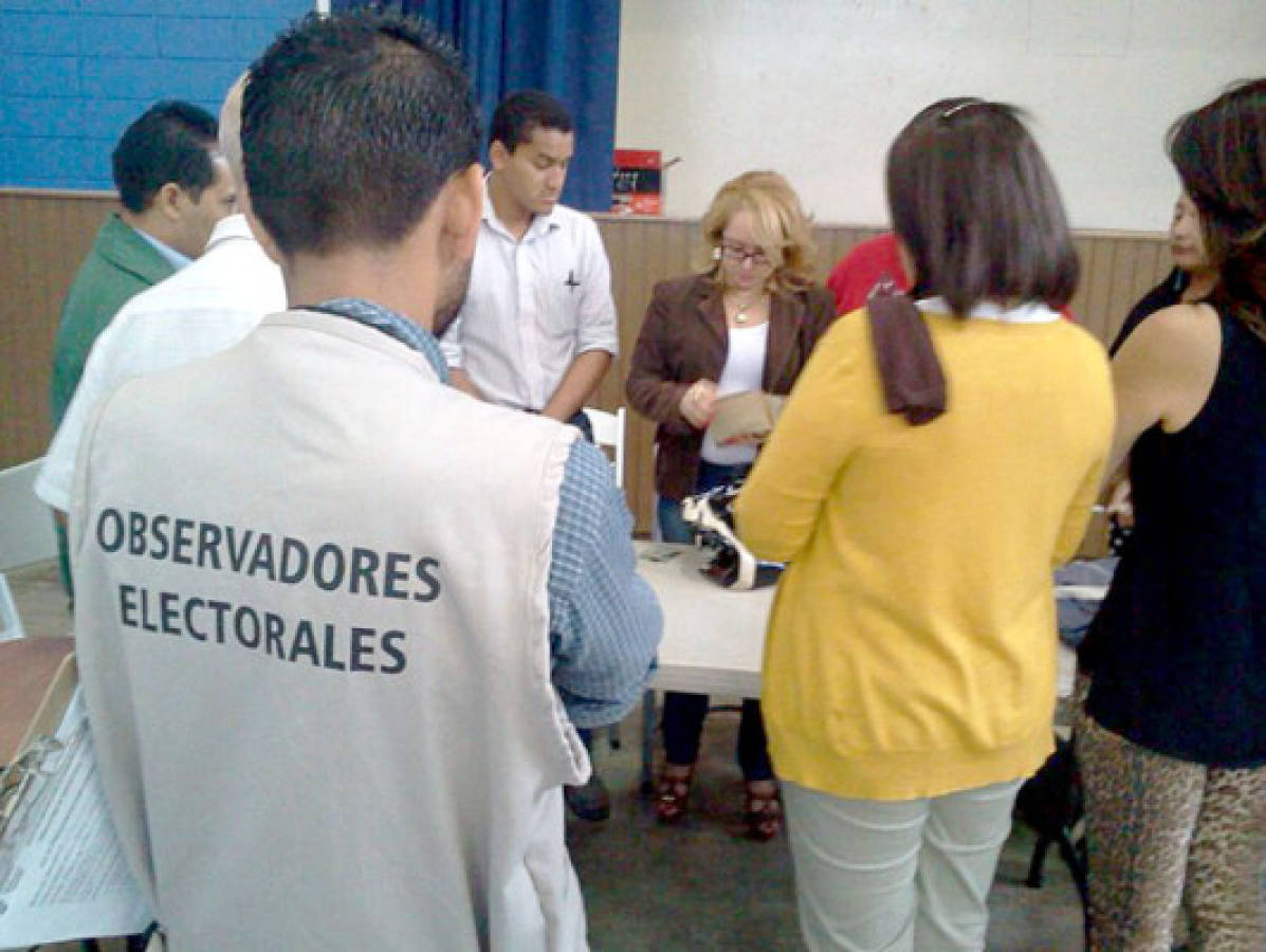 Ambiente electoral en la capital de Honduras