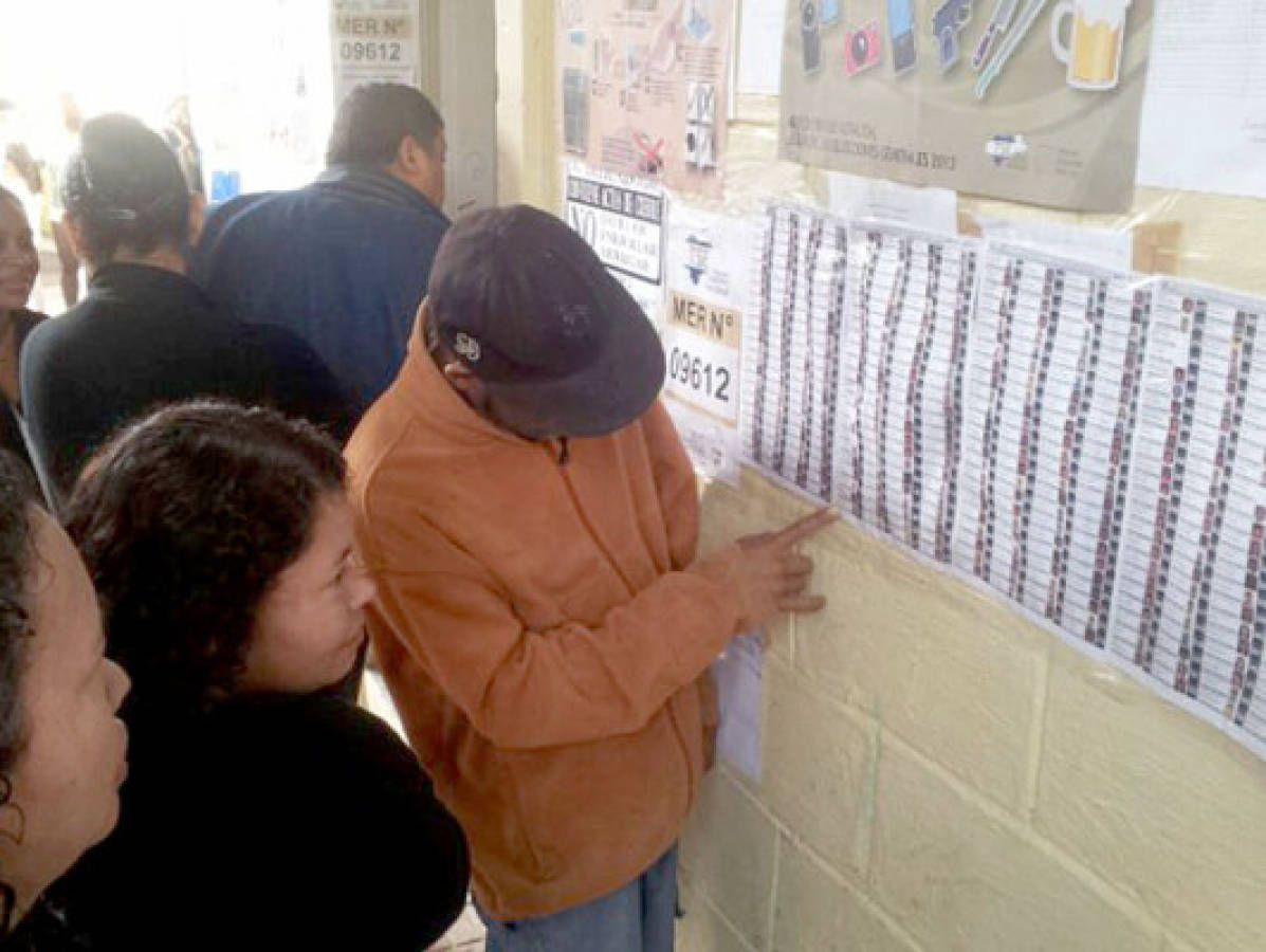 Ambiente electoral en la capital de Honduras