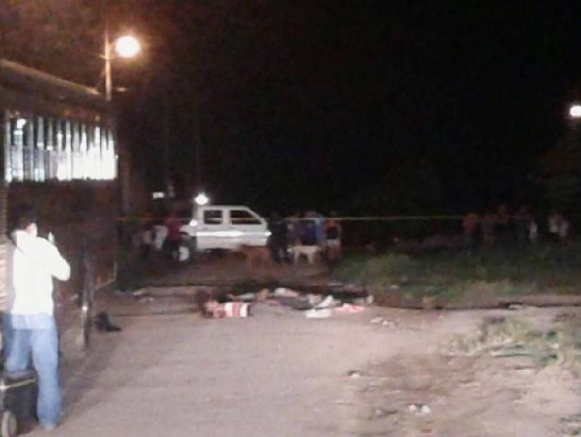Al menos ocho pandilleros muertos en Chamelecón