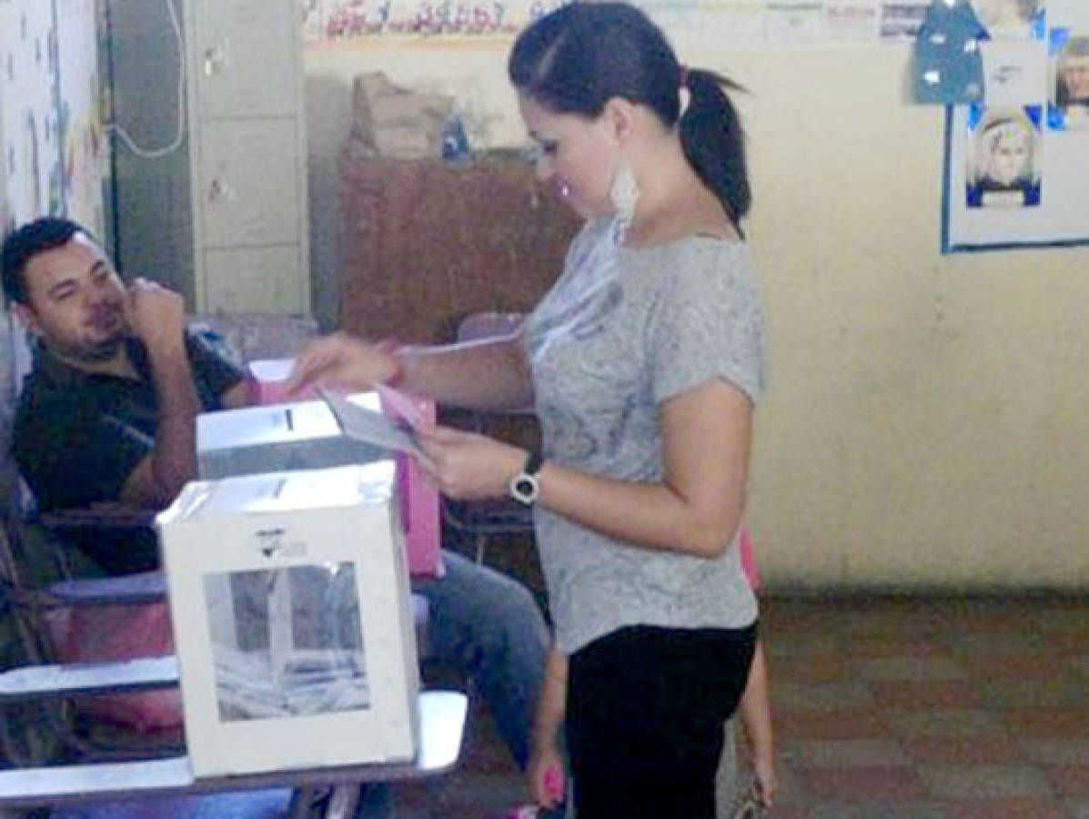 Afluencia de votantes en Choluteca