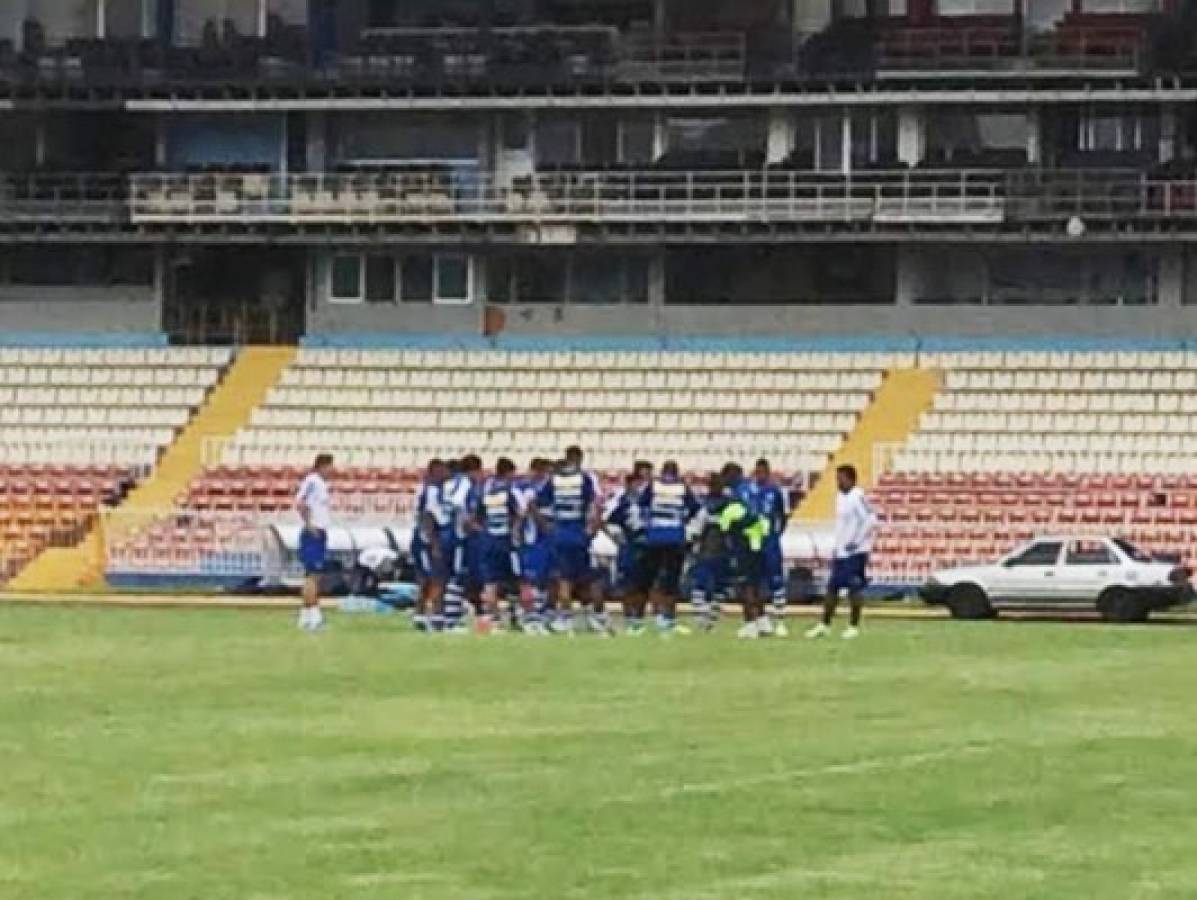 Selección nacional de Honduras sigue la marcha