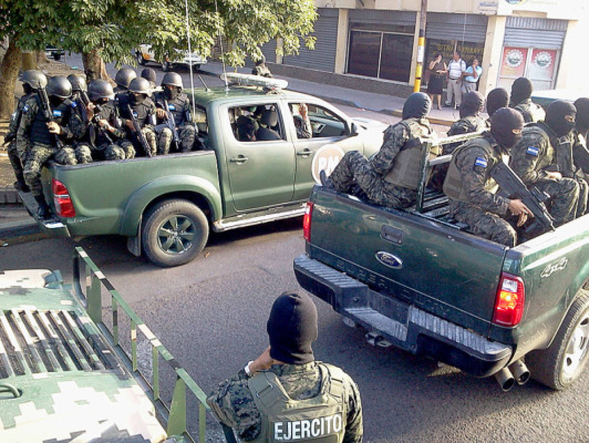 Detenciones y decomisos en inicio de Operación Morazán en Honduras