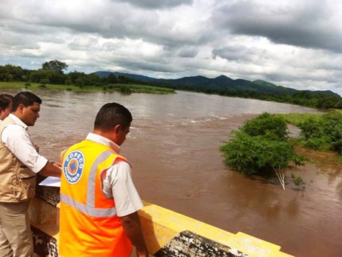 Alerta amarilla en el sur de Honduras