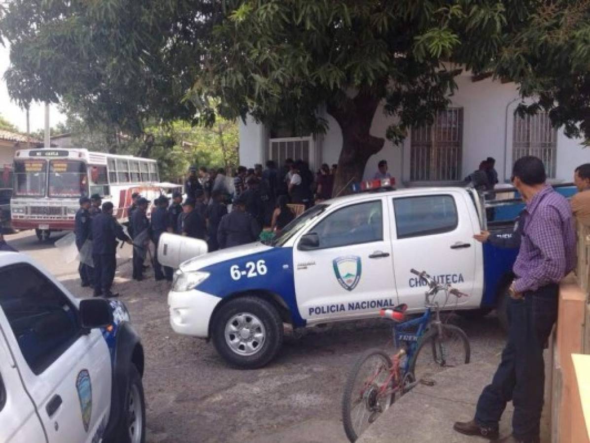 Extranjeros se amotinan en Choluteca