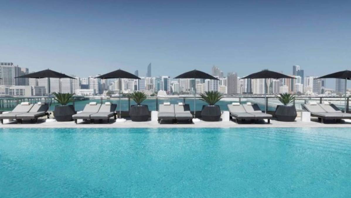 FOTOS: El lujoso hotel en el que se hospeda el Real Madrid en Abu Dhabi