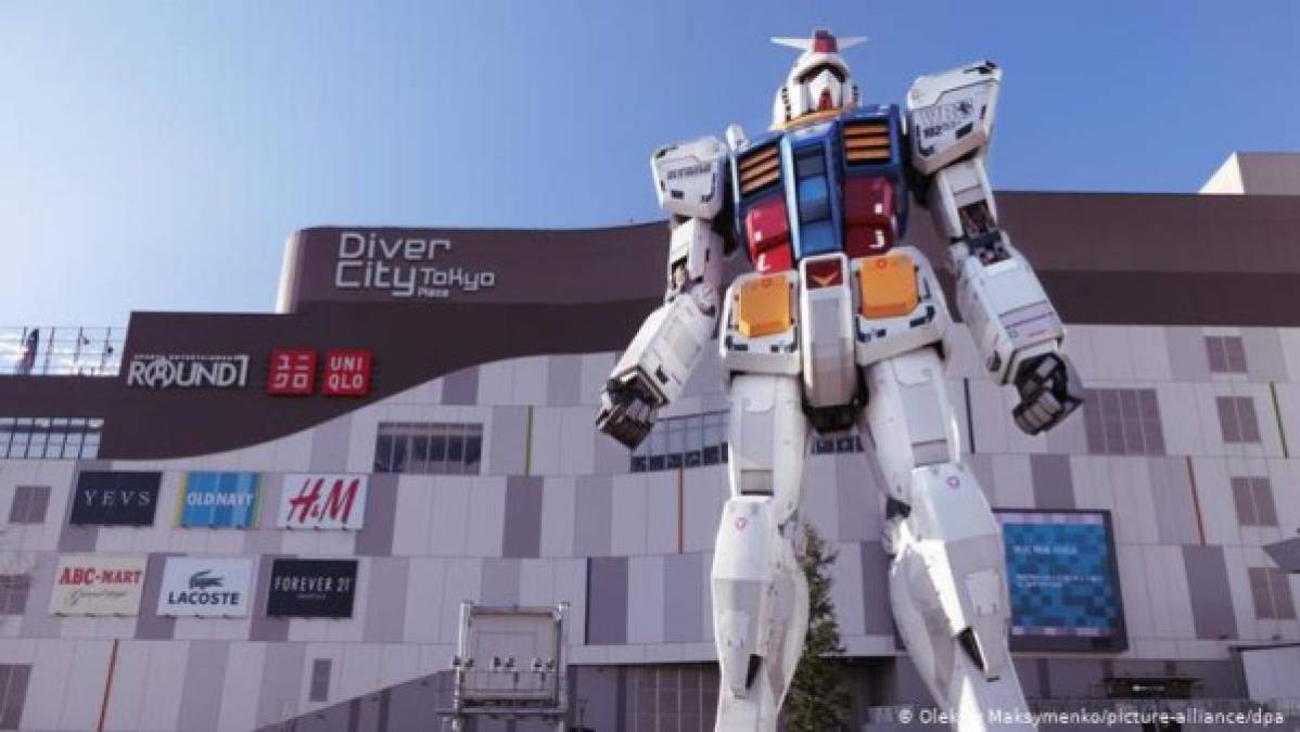 FOTOS: Gundam RX-78-2, el robot que estará presente en los Juegos Olímpicos de Tokio