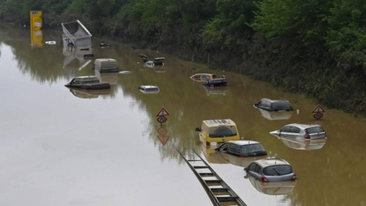 Impactantes imágenes de las catastróficas inundaciones en Alemania