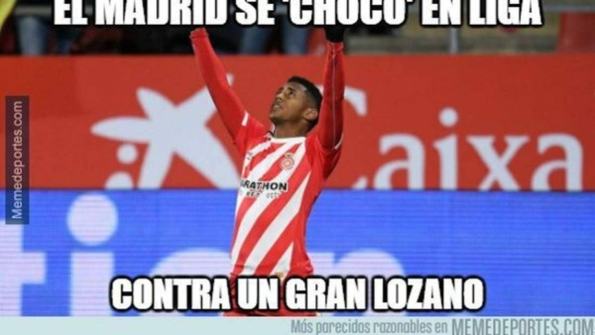 Destrozan con divertidos memes la derrota del Real Madrid ante Girona