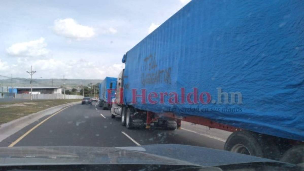 Así se realizó el traslado de los primeros módulos del hospital móvil de Tegucigalpa