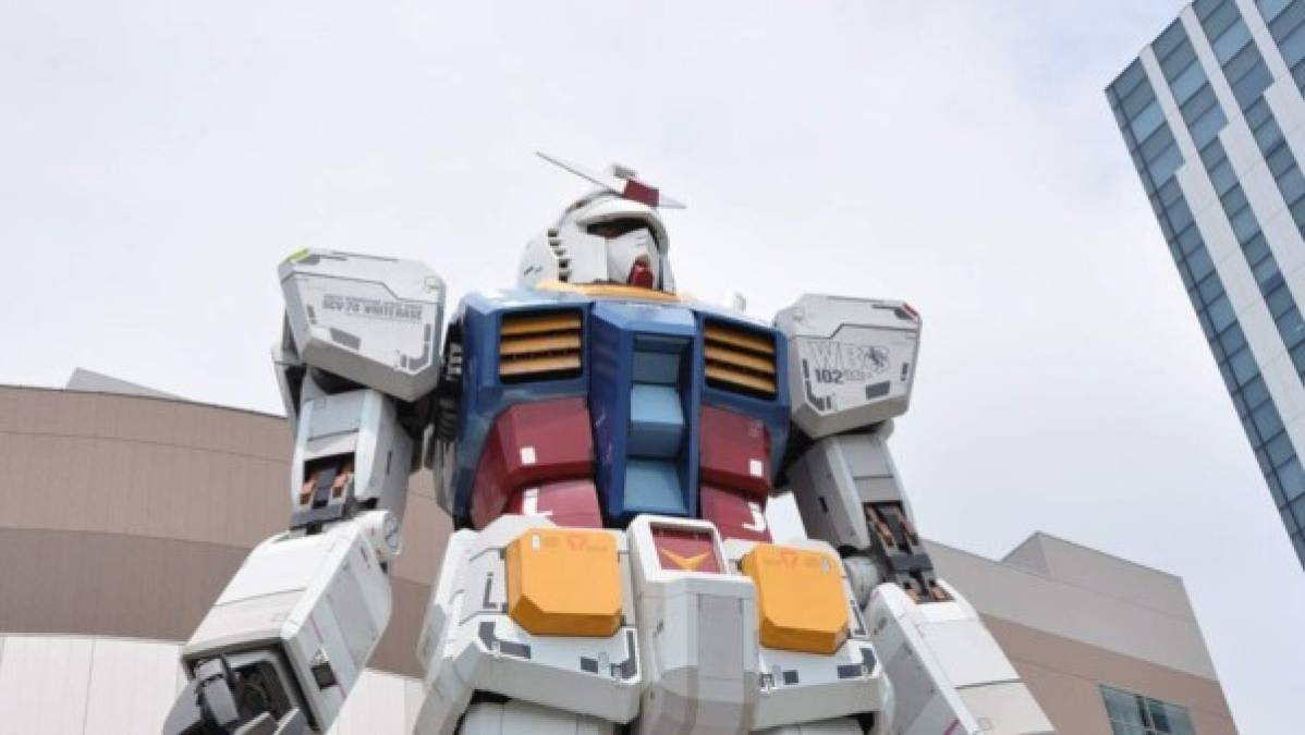 FOTOS: Gundam RX-78-2, el robot que estará presente en los Juegos Olímpicos de Tokio