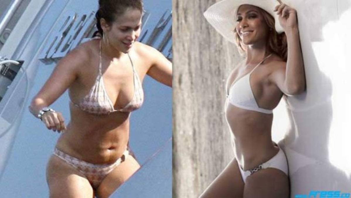 Famosas, pero no perfectas... Ellas no temen usar biquinis y mostrar sus defectos