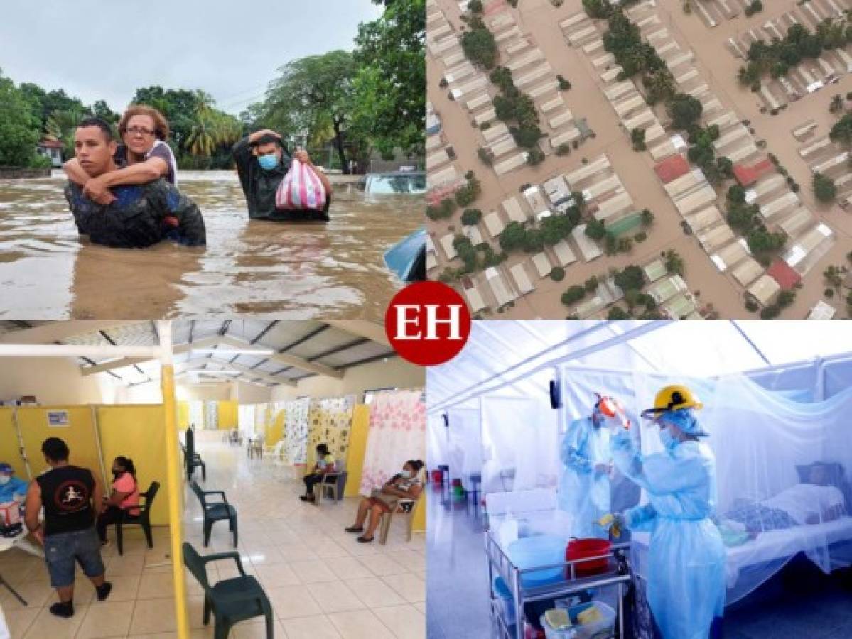 Eta y covid-19 dejan muerte, devastación y pérdidas millonarias en Honduras