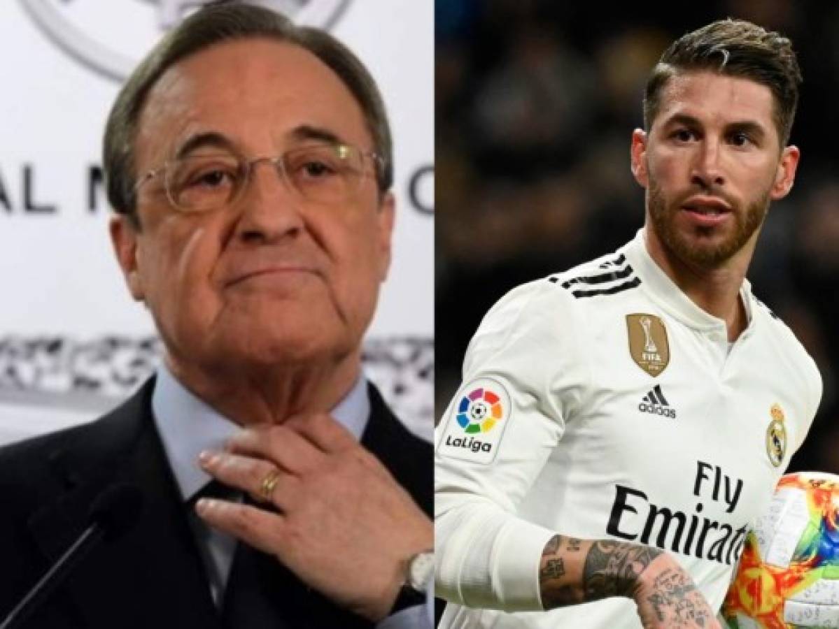 Sergio Ramos a Florentino Pérez: 'Me pagas y me voy'