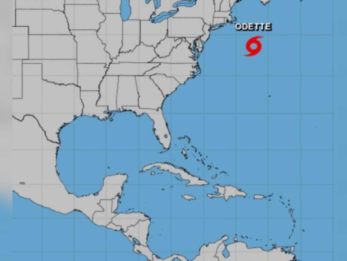 La tormenta Odette se aleja de la costa atlántica de Estados Unidos