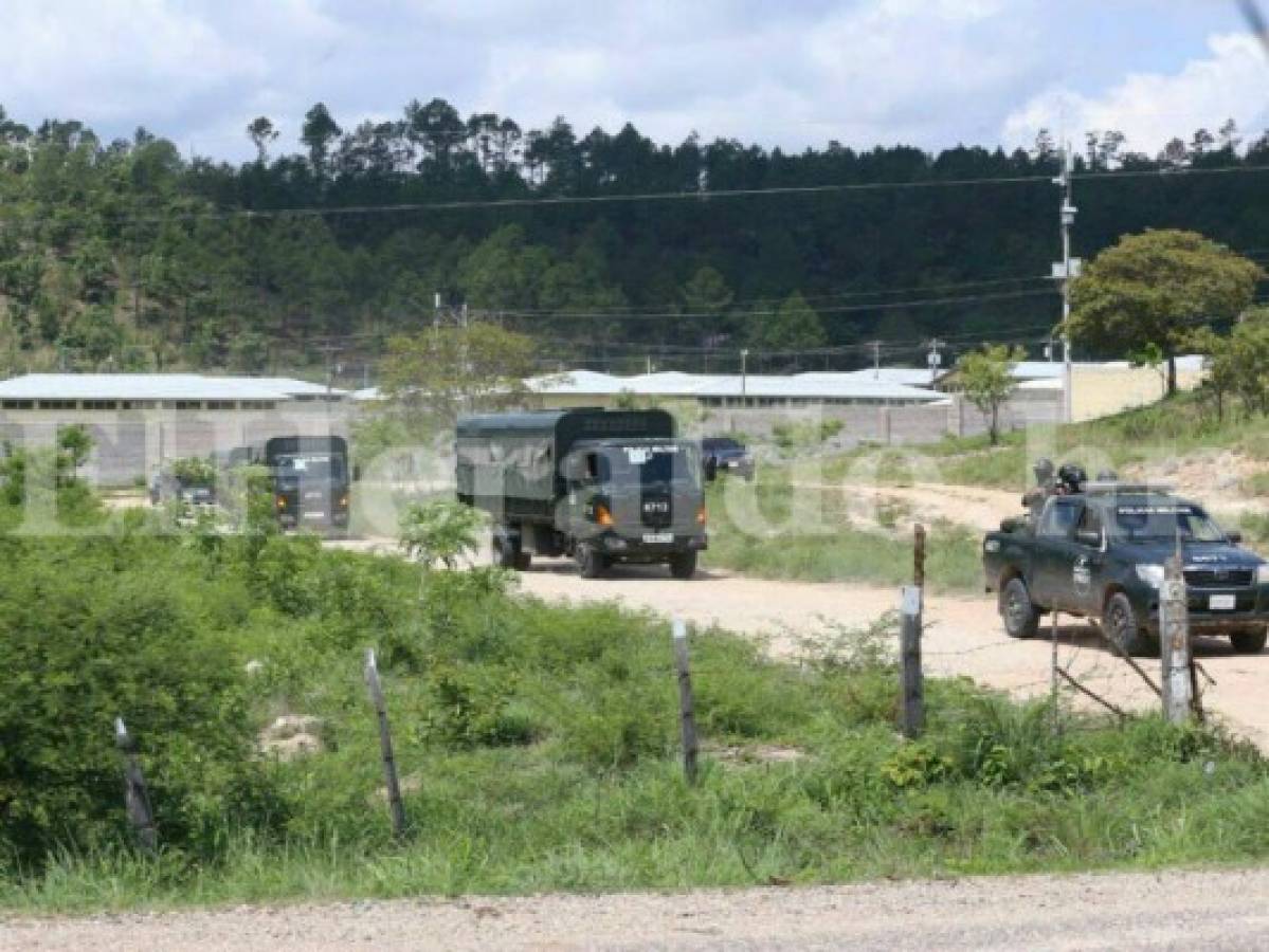 Honduras: Operación Arpía III realiza nuevos traslados de reos hacia 'El Pozo II”