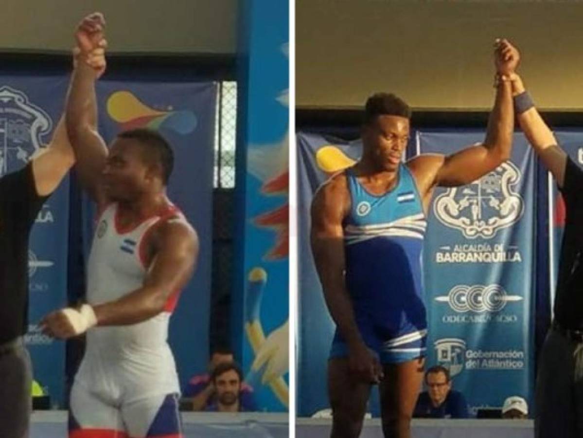 Luis Barrios y Gino Ávila ganan medalla de bronce para Honduras en Barranquilla 2018