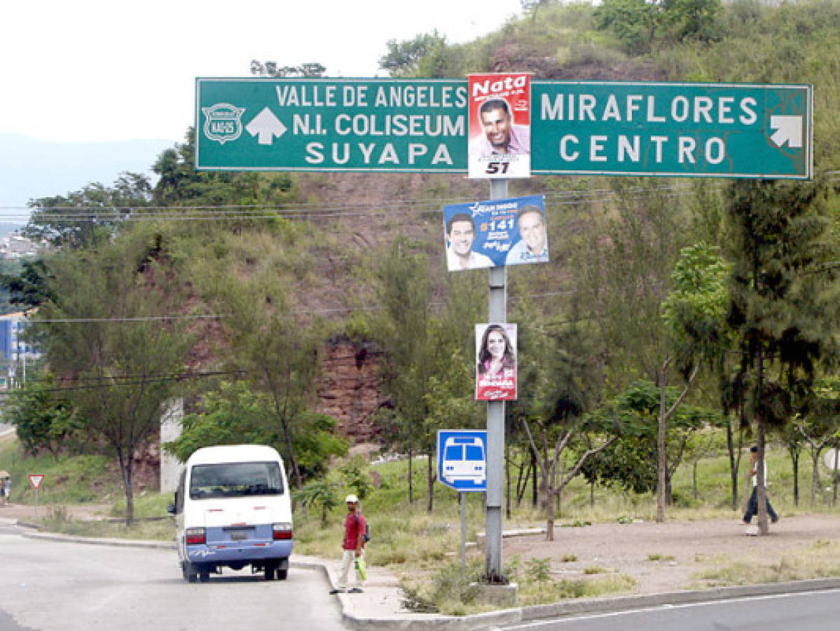 Tegucigalpa: Alcaldía retira propaganda política