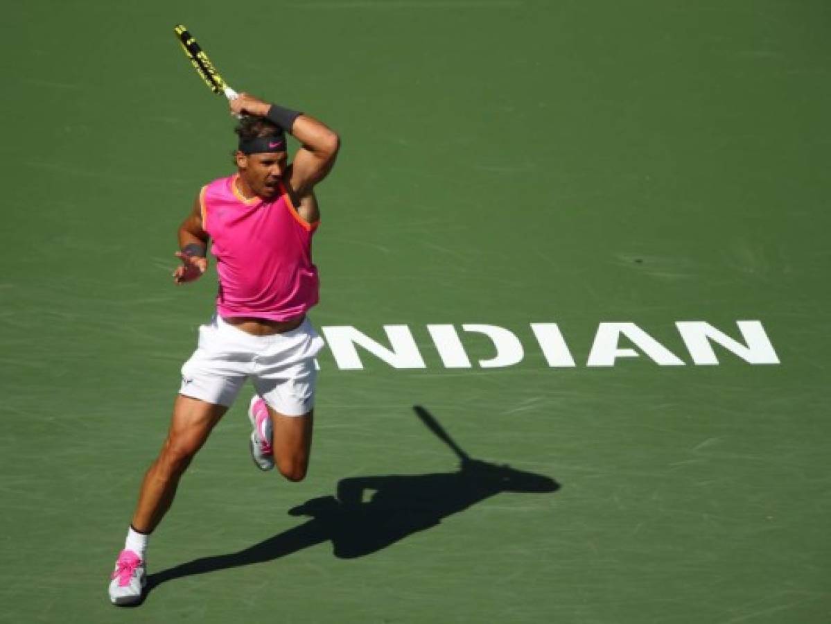 La reacción de Rafael Nadal tras quedar fuera de semifinales del Masters 1000 de Indian Wells