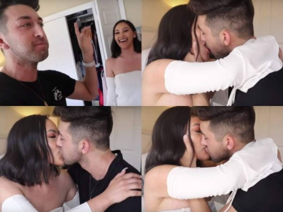 Youtuber Chris Monroe besó a su hermana en la boca para conseguir más visitas