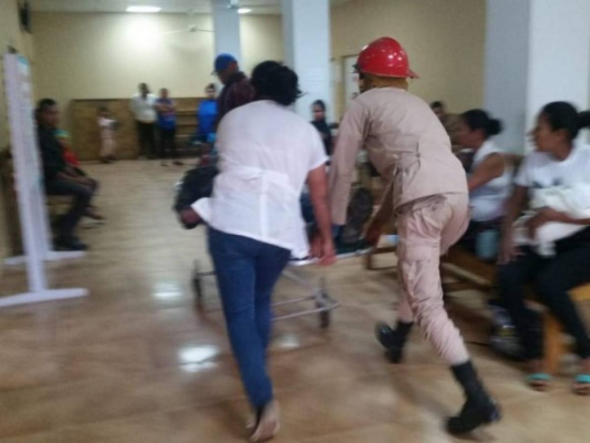 Los heridos fueron trasladados a un centro médico de la zona.