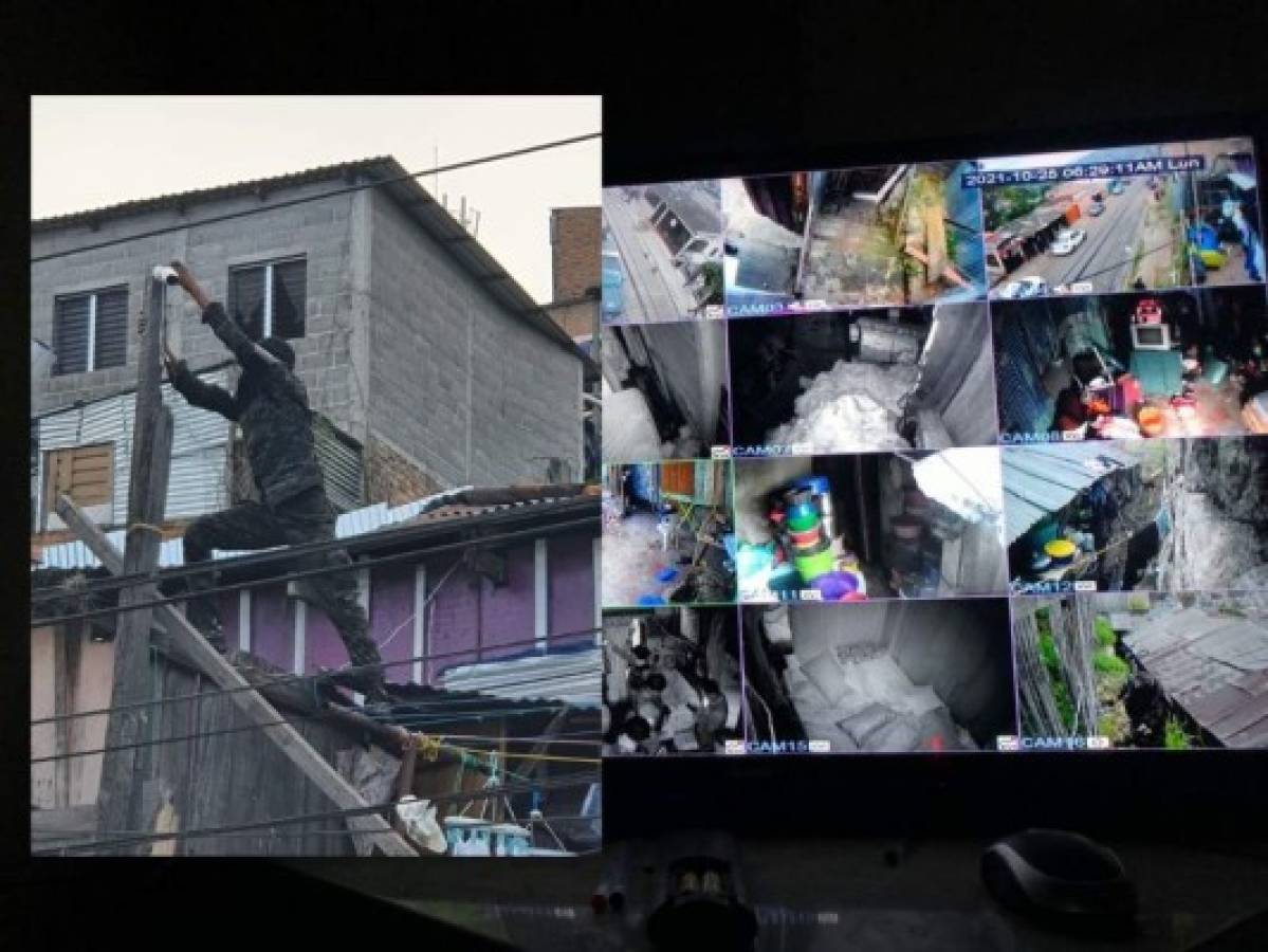 Desmantelan cámaras de vigilancia a una red criminal en Las Crucitas