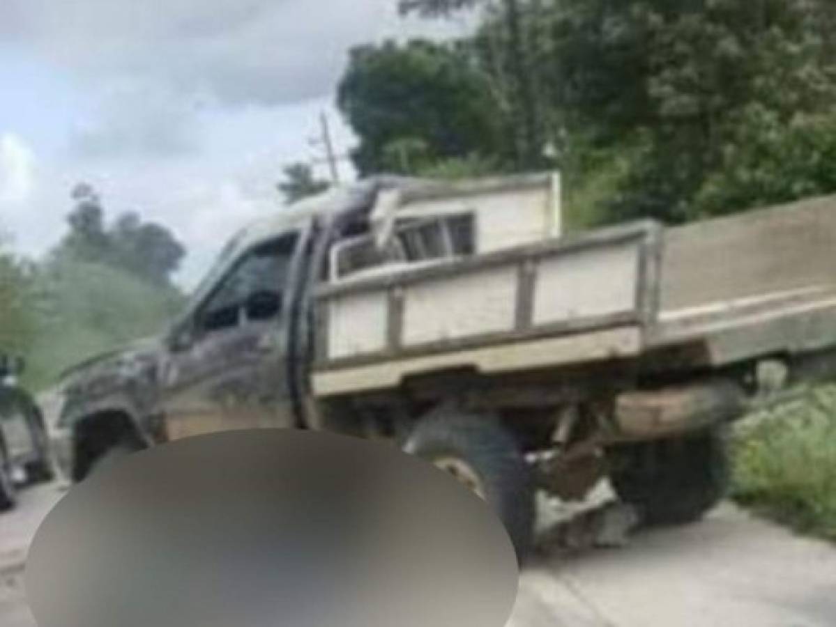 Dos muertos dejó accidente vial en Omoa, Cortés