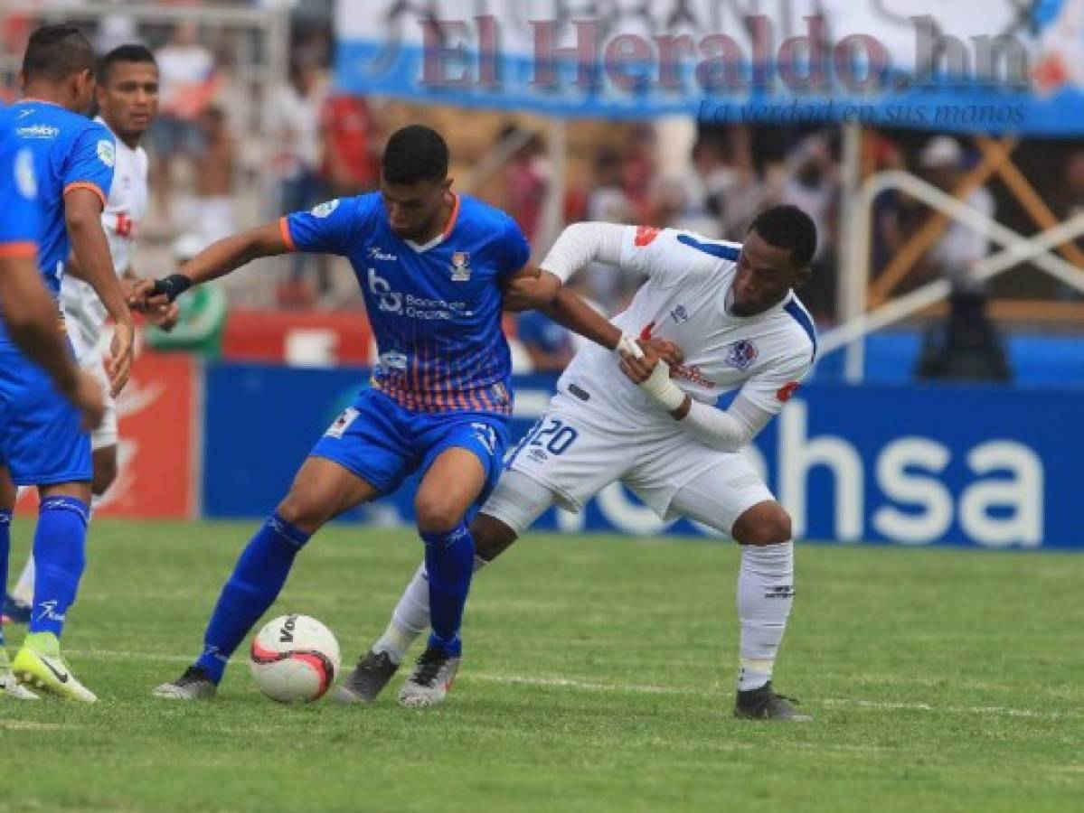 Olimpia somete 2 a 0 a Lobos de la UPNFM en Choluteca