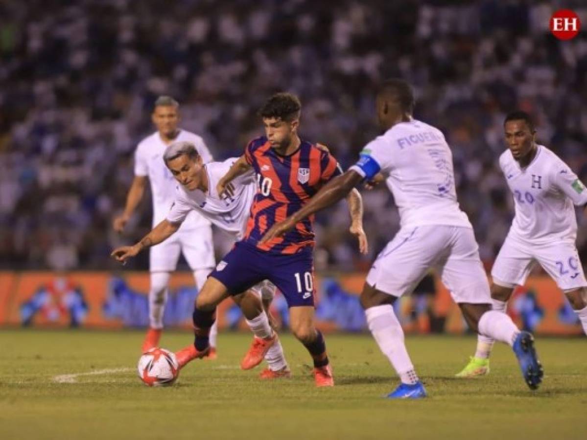 Estados Unidos goleó 4-1 a Honduras en el estadio Olímpico