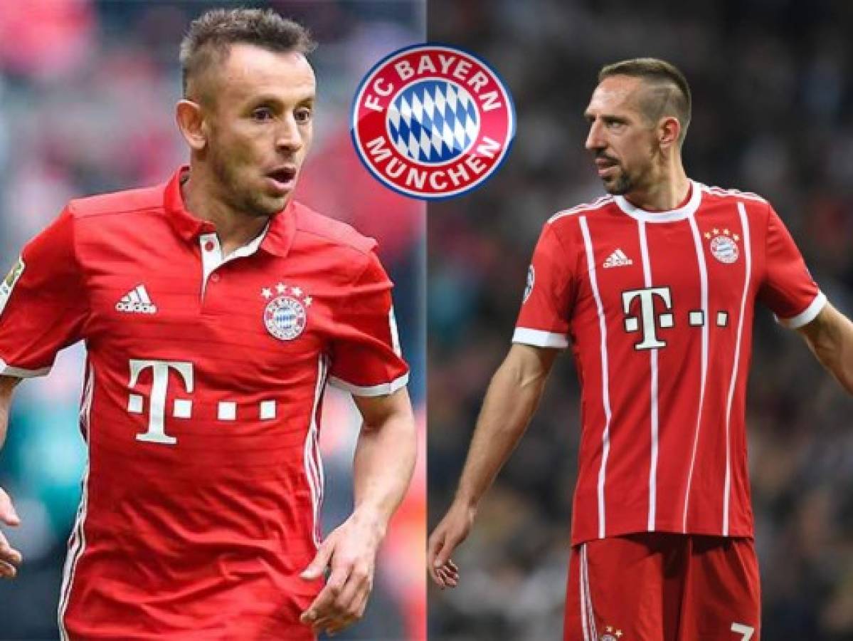Robben y Rafinha renuevan una temporada con el Bayern Múnich