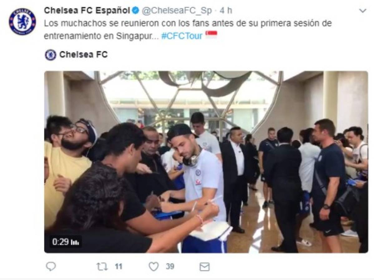 El Chelsea pide perdón a China por los insultos del brasileño Kenedy en Instagram