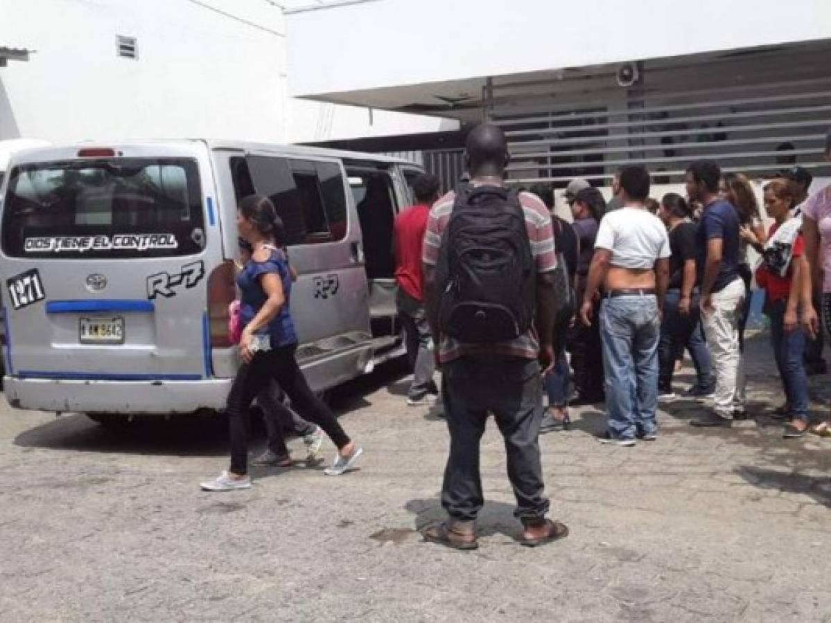 Muere joven que fue tiroteada en bus rapidito de San Pedro Sula