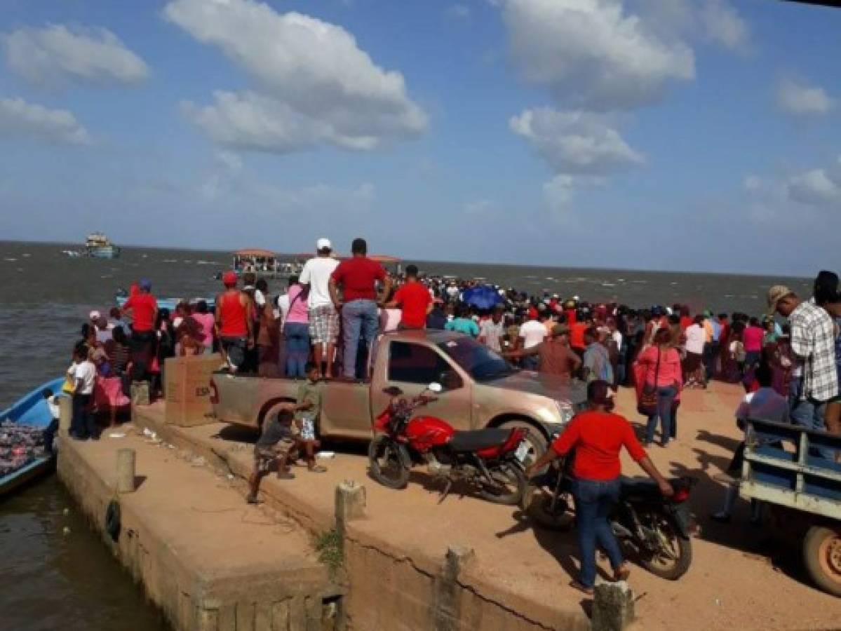Al menos seis muertos tras naufragio de lancha en la laguna de Caratasca