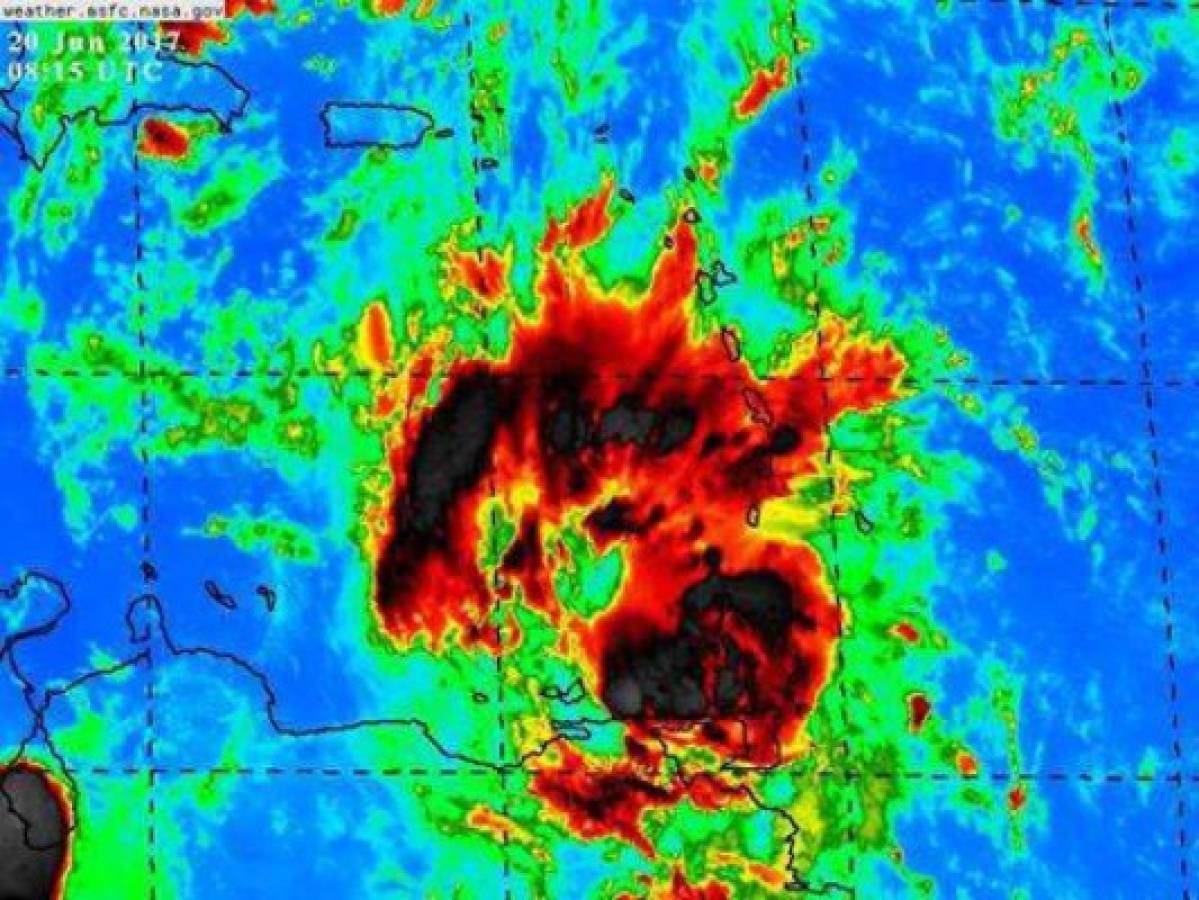 Tormenta Tropical Bret rumbo al Caribe de Nicaragua