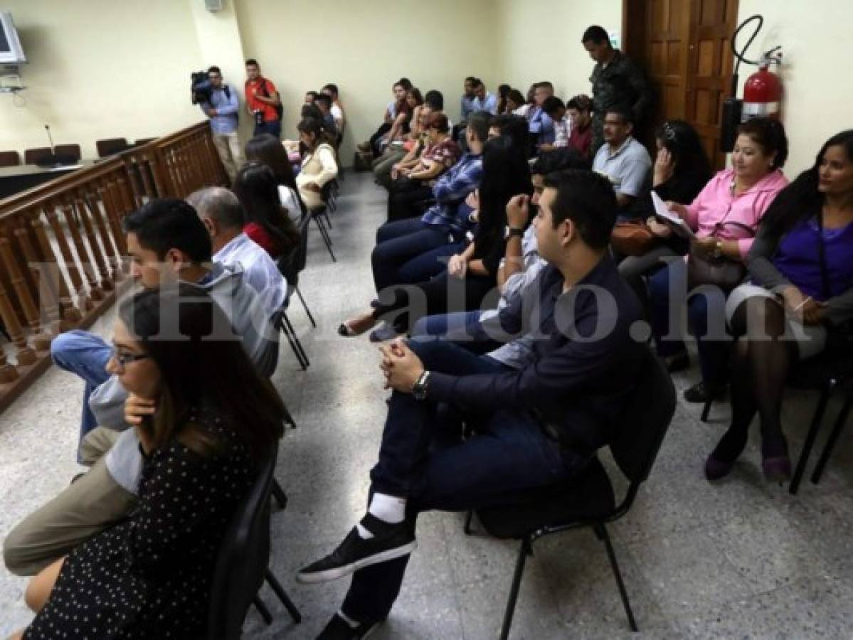 La solicitud de la testigo de no cubrirsele el rostro al dar su testimonio llamó la atenció de los presentes en el juicio (Foto: El Heraldo Honduras/ Noticias de Honduras)