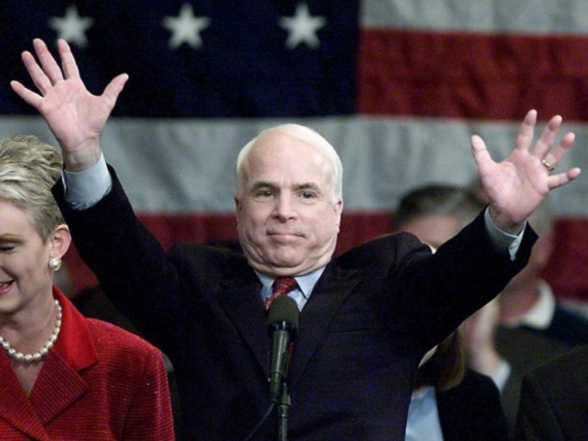 Muere el senador estadounidense John McCain, a los 81 años
