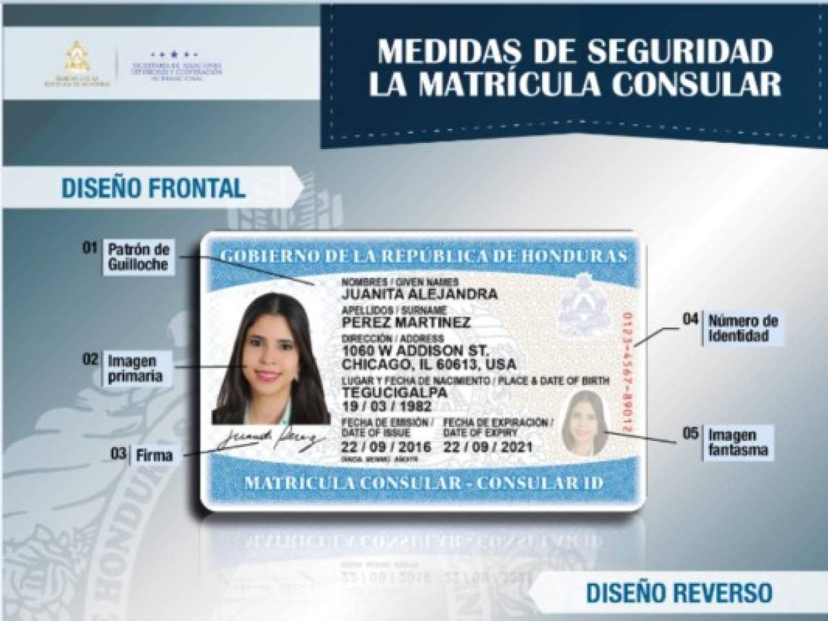 Hondureño en Estados Unidos: matrícula consular inicia este 25 de septiembre