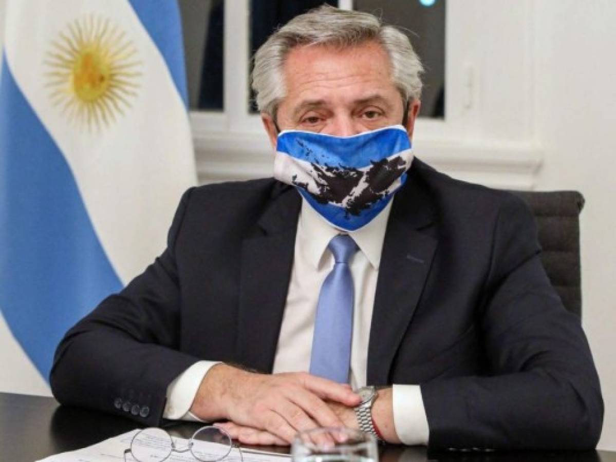 Presidente argentino positivo al covid-19 a pesar de haberse vacunado hace dos meses