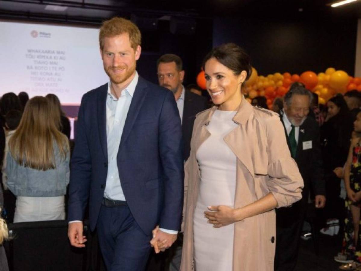 Príncipe Harry comparte una foto de Meghan Markle embarazada