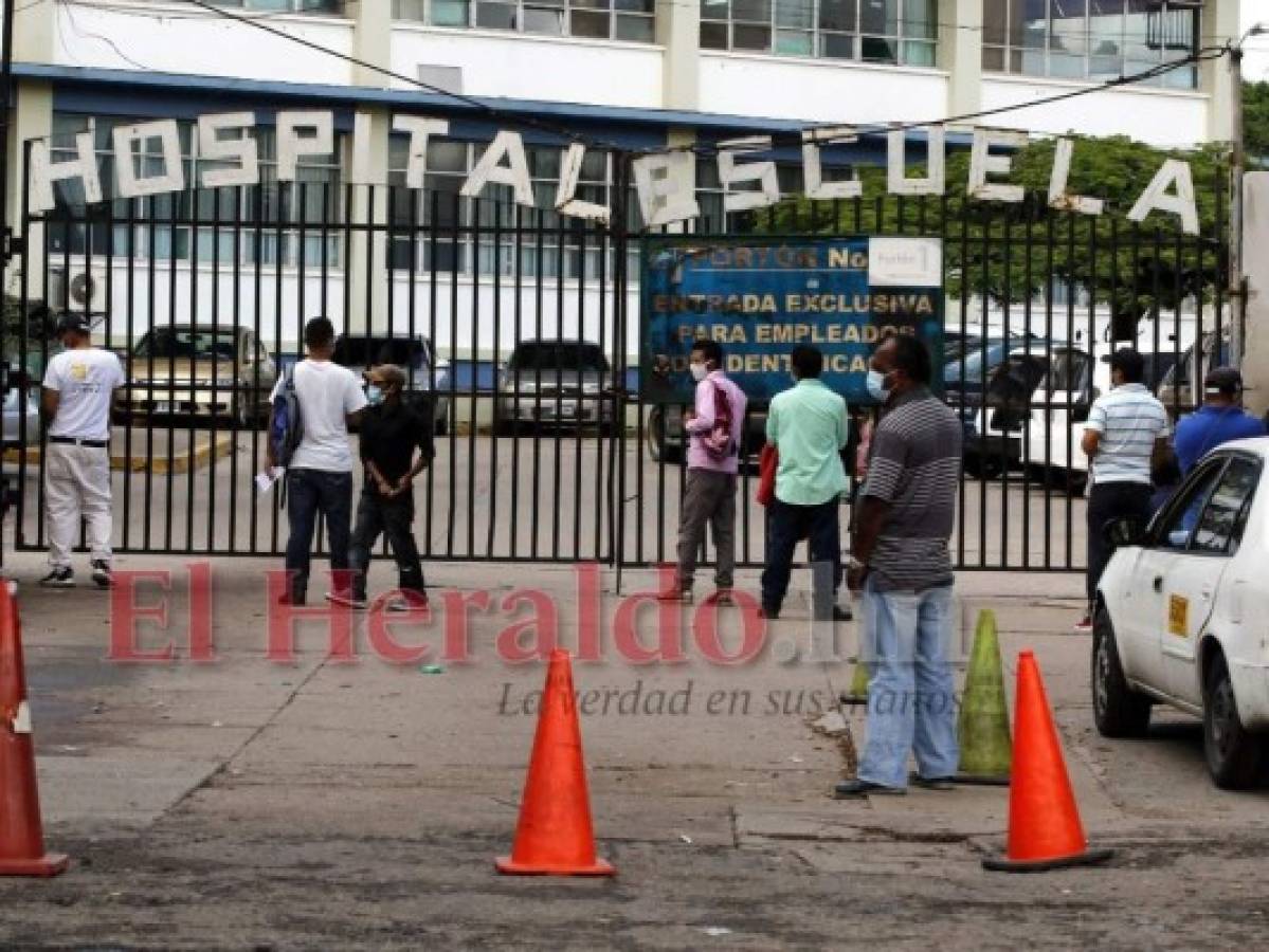 Por alto contagio de covid-19 cancelan visitas en el Hospital Escuela