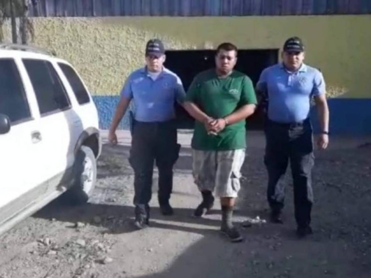 Detienen a un supuesto integrante de la pandilla 18 en Yoro, Honduras
