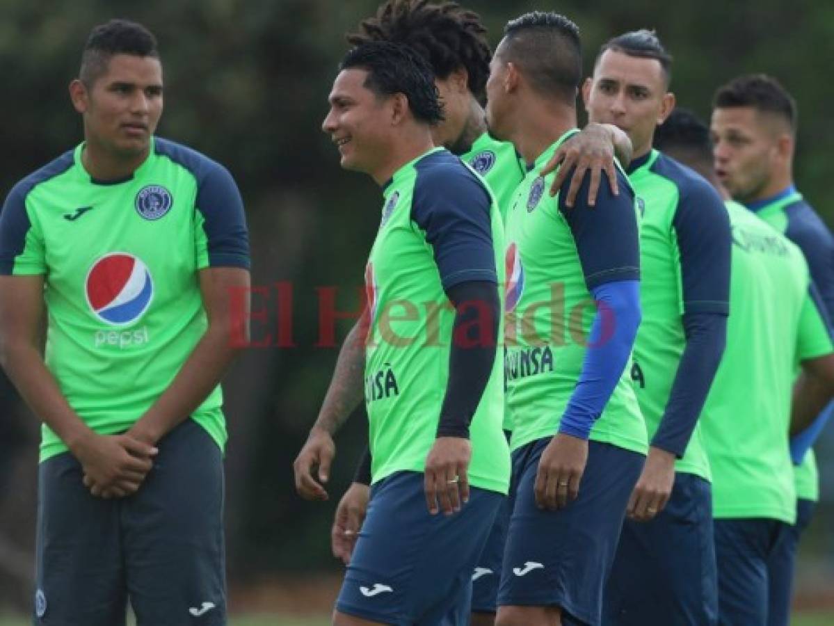 Entre risas, bromas y mucha concentración: Así fue el entreno de Motagua este martes