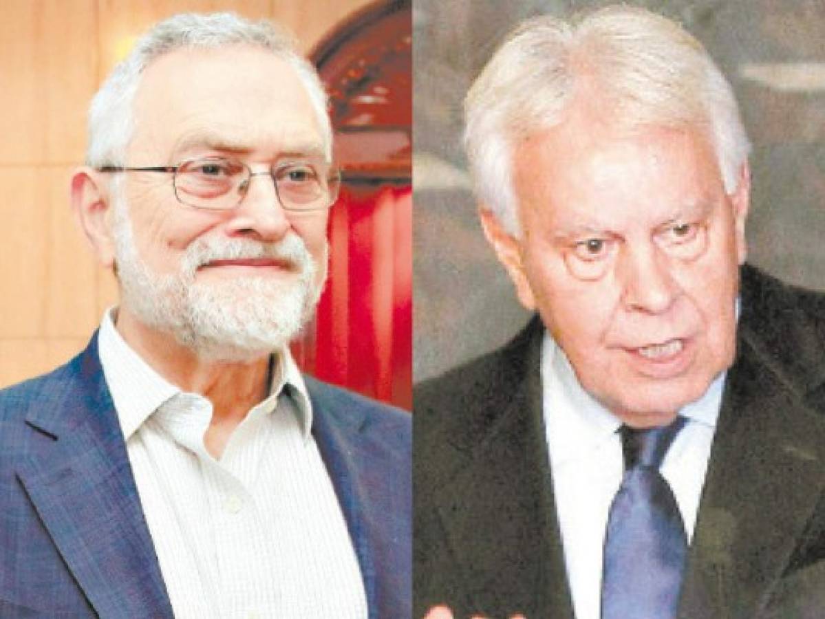 Sociedad civil propone a Salvador Moncada y a Felipe González para mediar diálogo en Honduras