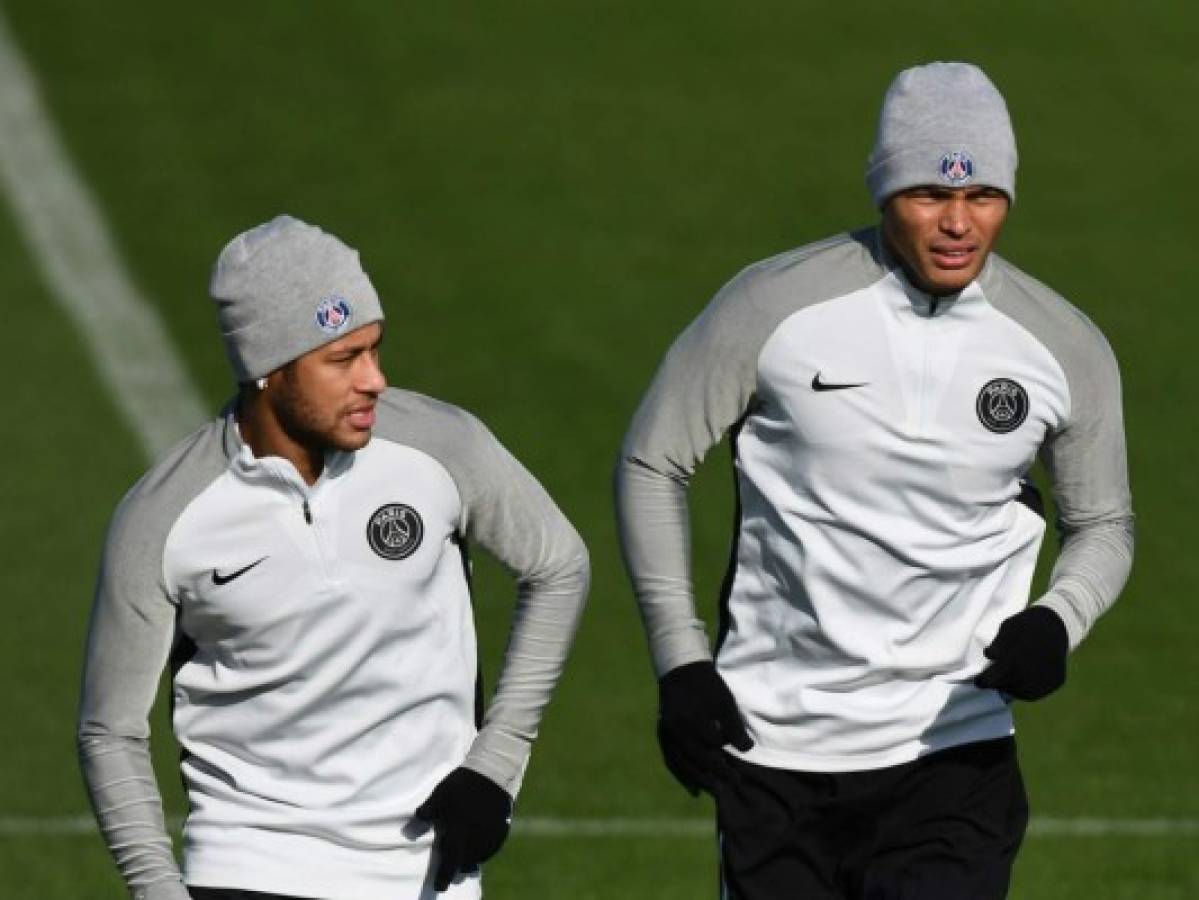 Neymar está en primera línea de los entrenamientos del PSG