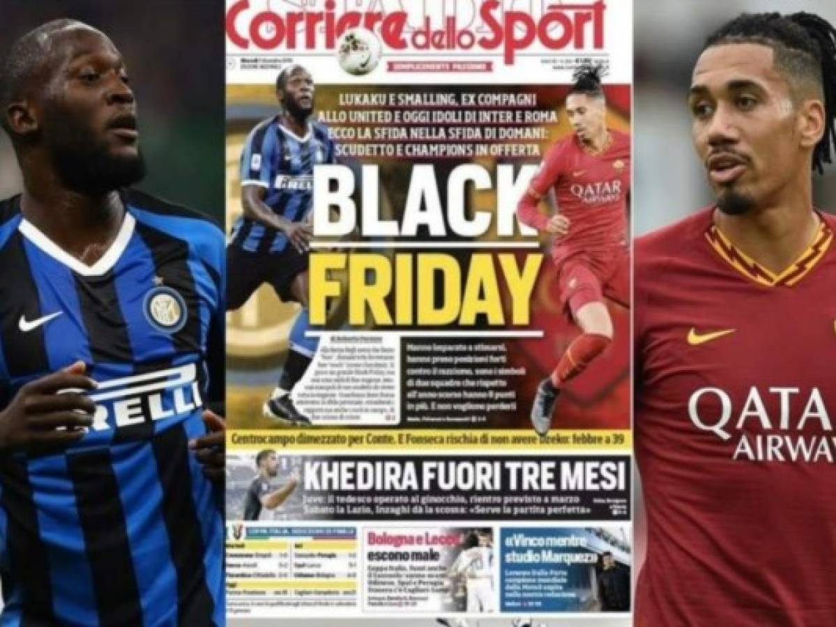 ¿Black Friday? Polémica por una portada con Lukaku y Smalling considerada racista