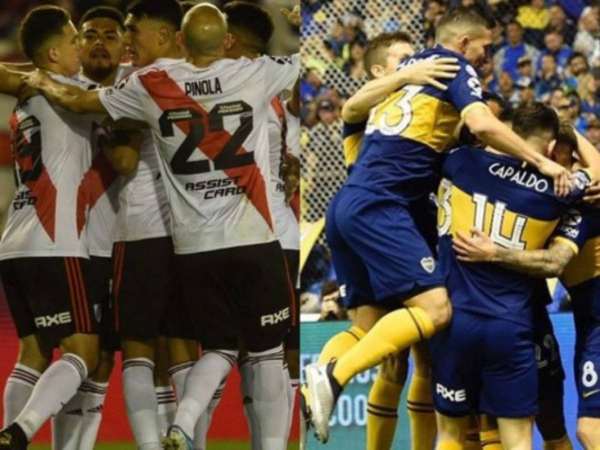 River Plate y Boca Juniors por las semifinales de la Copa Libertadores