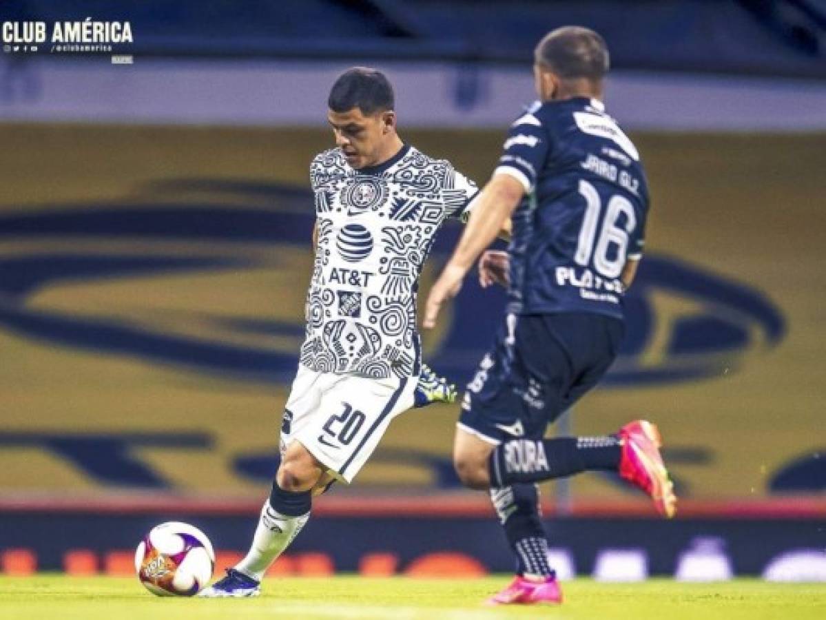 América vence 2-1 al Necaxa previo a su partido ante el Olimpia