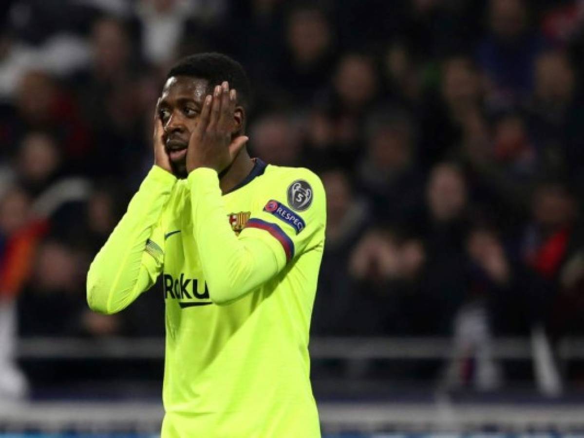 Dembelé sufre una rotura muscular y estará un mes de baja