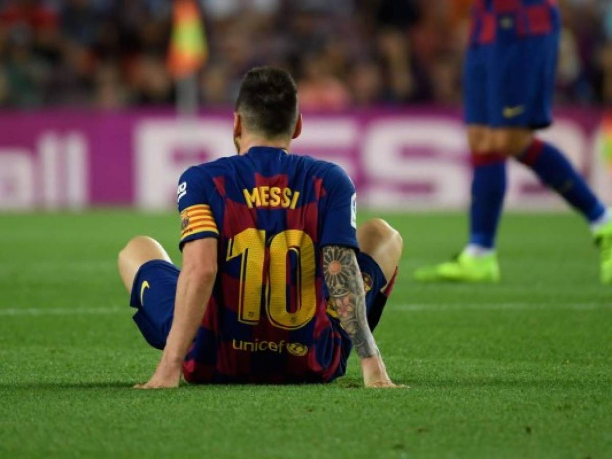 'No sé cuánto tiempo puede estar de baja', dice Valverde sobre Messi